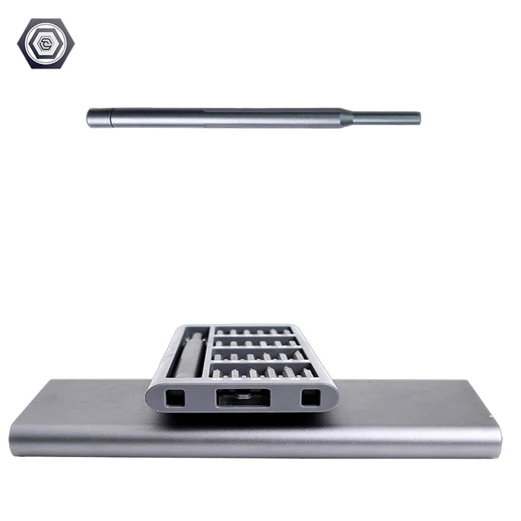 25-in-1 Precision Screwdriver Set - Magnetic, S2 Steel Bits, for iPhone MacBook Watch Repair, Portable ABS Case
