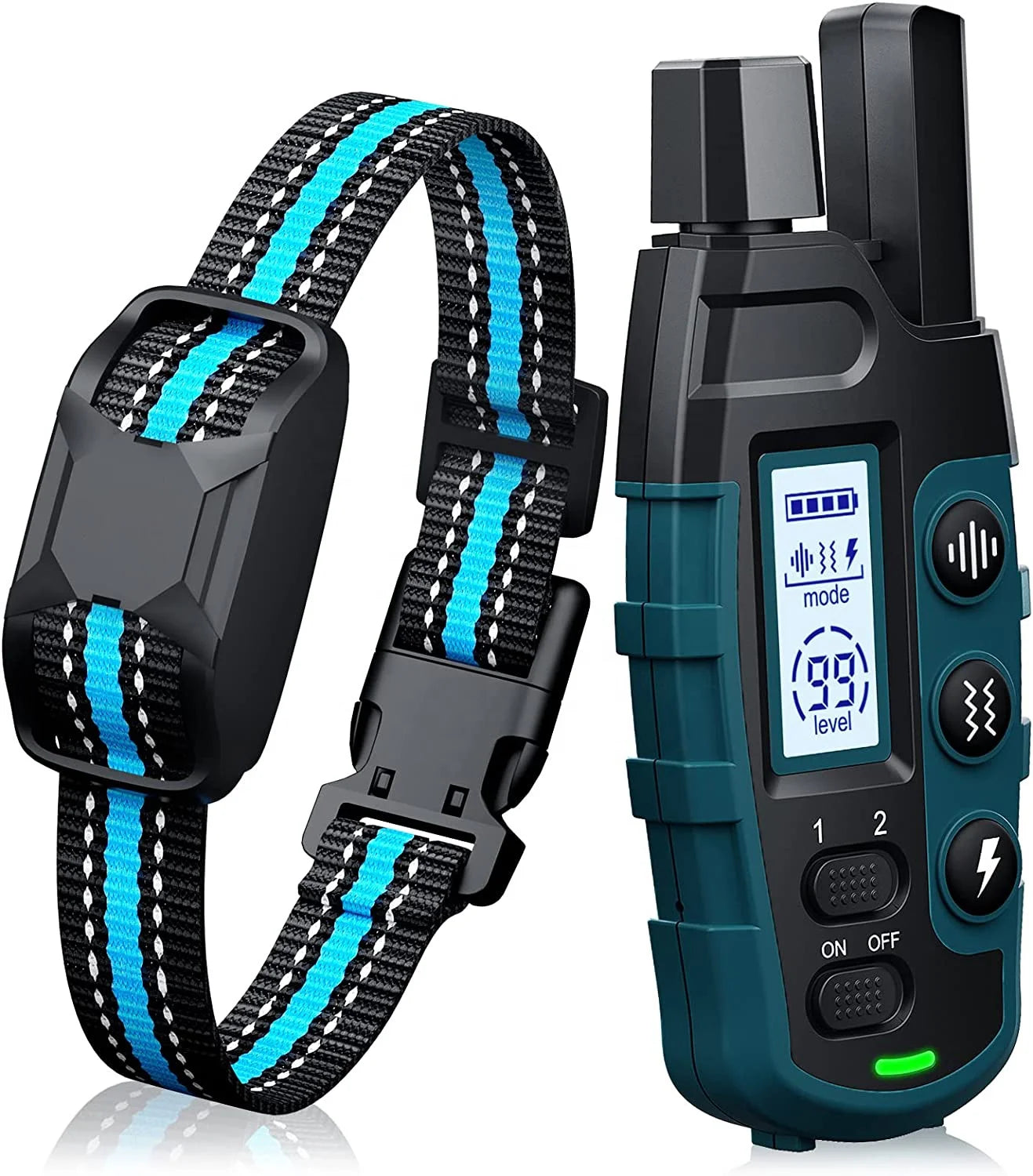 2025 Hot Waterproof Shock E-collar With 3608 Ft Remote for Training | DailyMuseGoods
