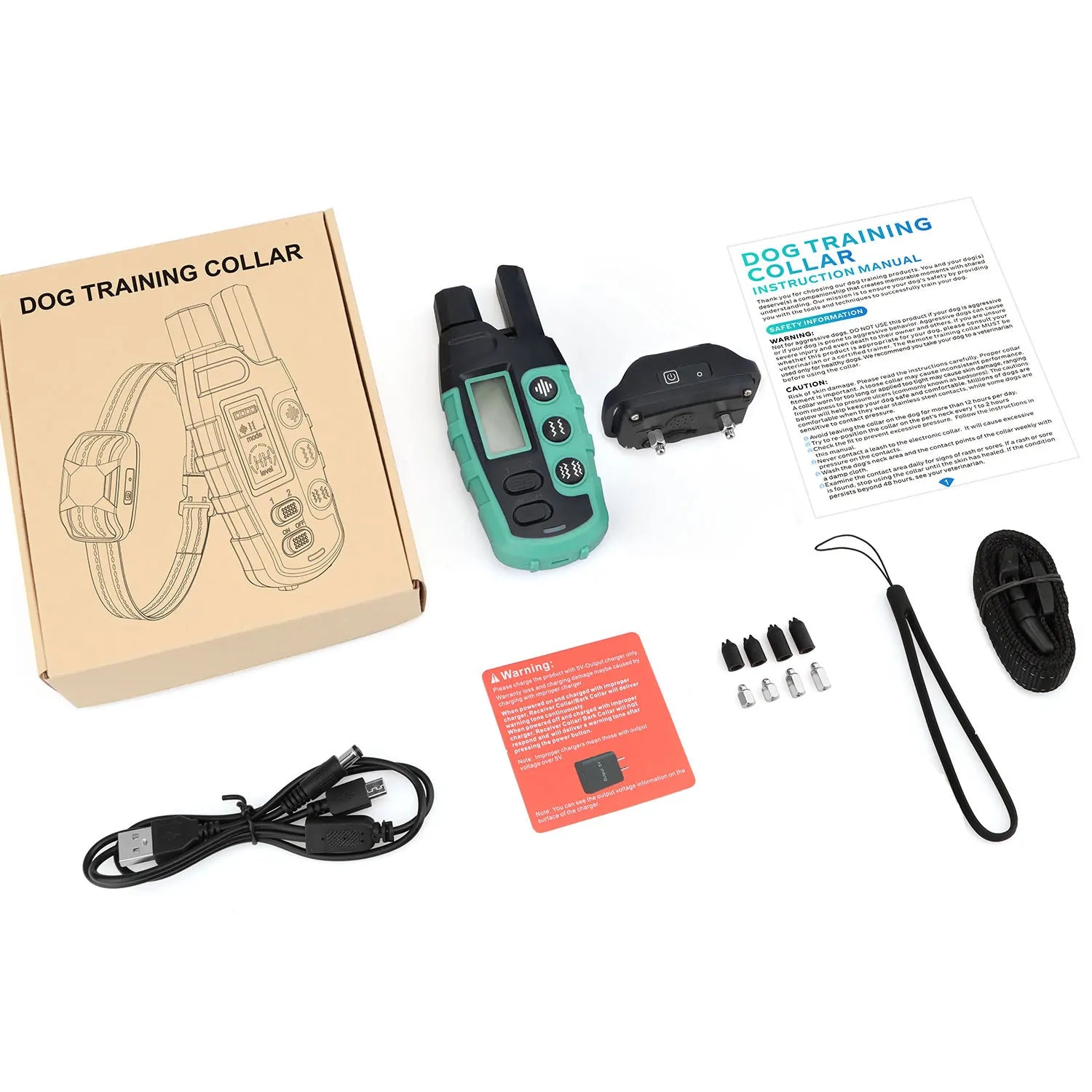 2025 Hot Waterproof Shock E-collar With 3608 Ft Remote for Training | DailyMuseGoods
