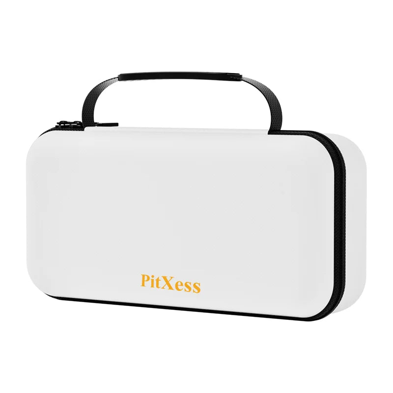 Hard Travel Case for Mac Mini M4/M4 Pro - PU Exterior, Soft Velvet Interior, Water-Resistant, Portable Carrying Bag