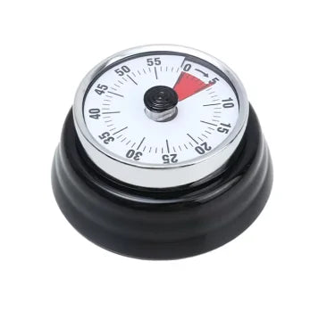 Loud Alarm Stainless Steel Kitchen Timer with Magnetic Backing | DailyMuseGoods