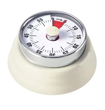 Loud Alarm Stainless Steel Kitchen Timer with Magnetic Backing | DailyMuseGoods