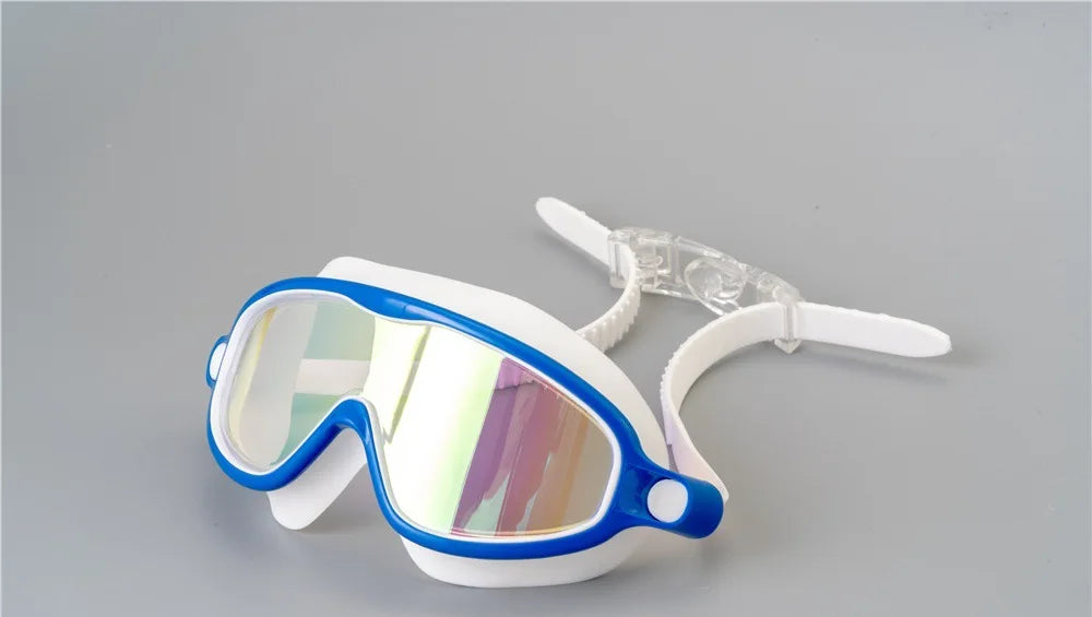 Kids' Anti-Fog Swimming Goggles - Large Frame HD Vision | DailyMuseGoods