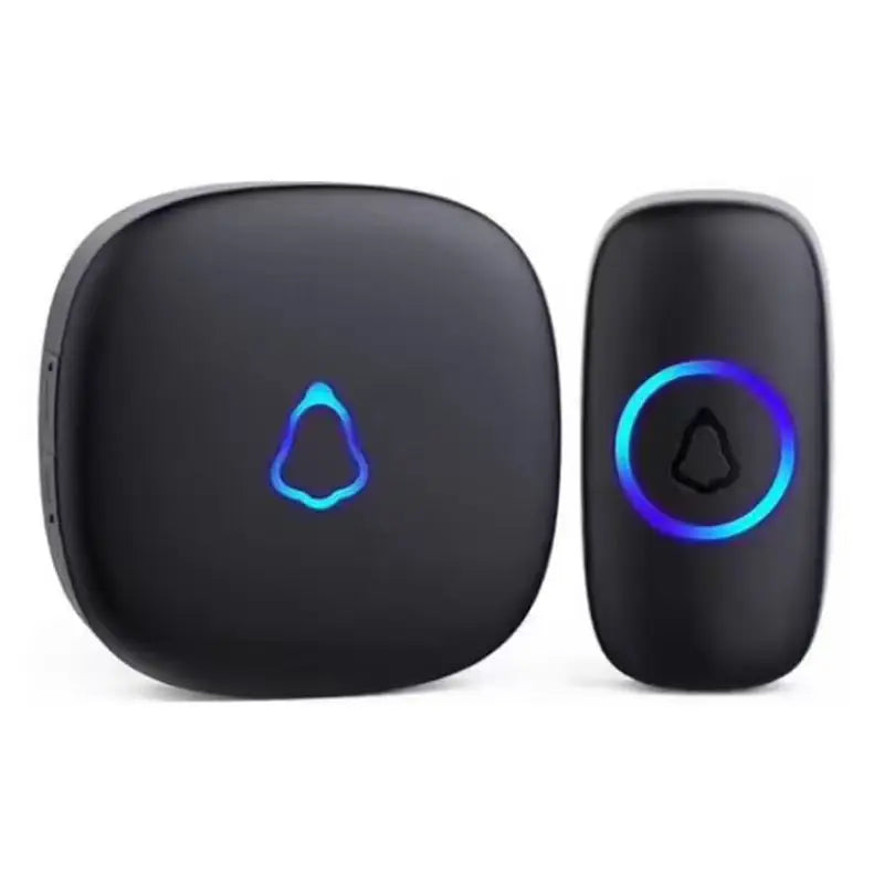 Wireless Smart Doorbell - 433MHz Long Range (1000ft), 50-60 Chimes, Volume Control, Plug-in Receiver, for Home Apartment