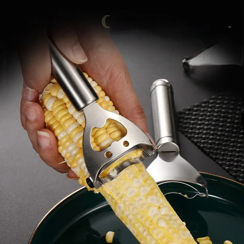 Stainless Steel Corn Stripper & Peeler