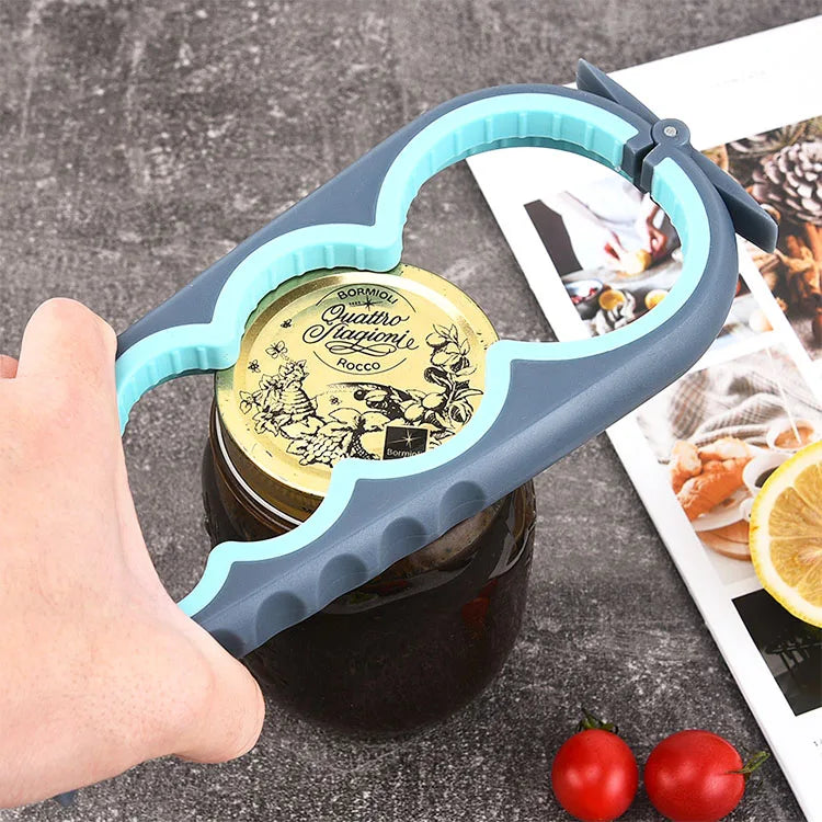 Wall Mounted Bottle Opener - Multi-Functional Jar Opener for Seniors | DailyMuseGoods