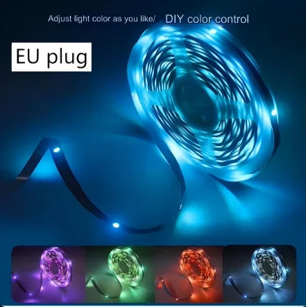 RGB Music Sync LED Strip | 44-Key Remote | 1m SMD3535 Color Changing