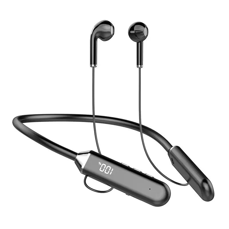 Wireless Neckband Earphones - JL Chipset, Bluetooth 5.0, IPX6 Waterproof, ENC Noise Cancellation, Magnetic Earbuds