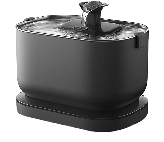 Automatic Pet Water Fountain - 2.8L Capacity, Wireless Charging, IPX7 Waterproof, Smart Sensor, for Cats Small Dogs