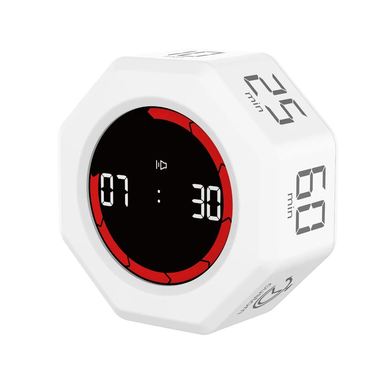 T51 Pomodoro Flip Cube Visual Digital Timer - Focus & Study Tool | DailyMuseGoods