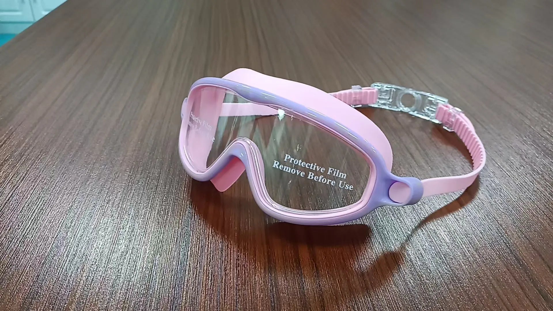 Kids' Anti-Fog Swimming Goggles - Large Frame HD Vision | DailyMuseGoods