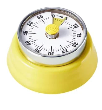 Loud Alarm Stainless Steel Kitchen Timer with Magnetic Backing | DailyMuseGoods