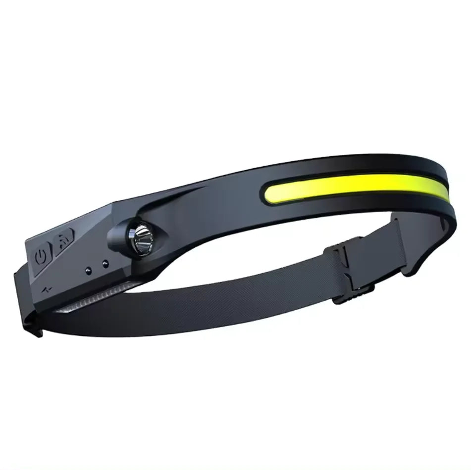 300 Lm Rechargeable LED Headlamp - COB Sensor Headlight for Camping & Helmet | DailyMuseGoods