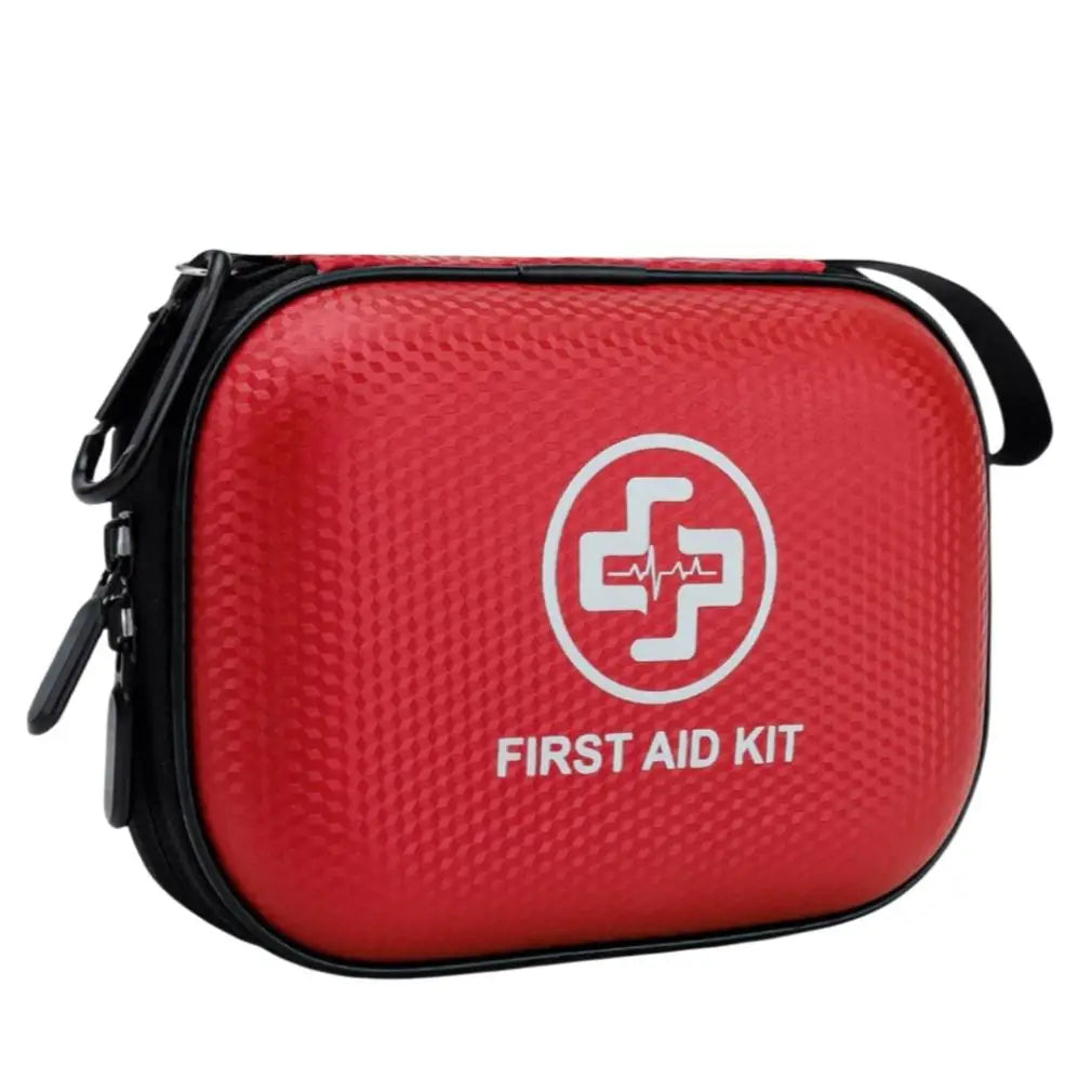 150-Piece First Aid Kit | Waterproof Hard Case | Mini Emergency Kit for Car Travel Home