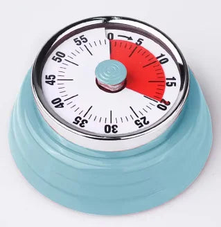 Loud Alarm Stainless Steel Kitchen Timer with Magnetic Backing | DailyMuseGoods