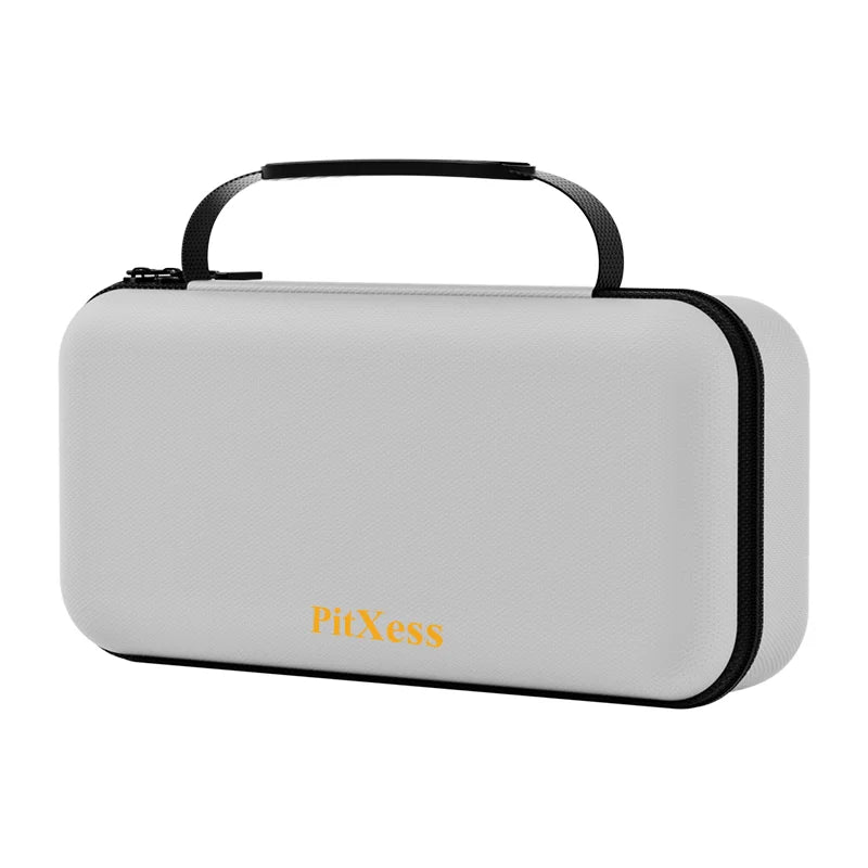 Hard Travel Case for Mac Mini M4/M4 Pro - PU Exterior, Soft Velvet Interior, Water-Resistant, Portable Carrying Bag