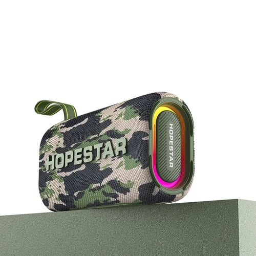 H55 Mini Bluetooth Speaker - 12W, IPX7 Waterproof, FM Radio, MP3 Player, 2400mAh, for Outdoor Pool Shower